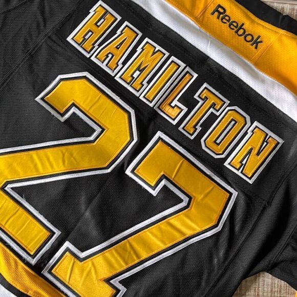 Reebok Premier NHL Jersey Boston Bruins Dougie Hamilton #27 Black - Picture 7 of 13